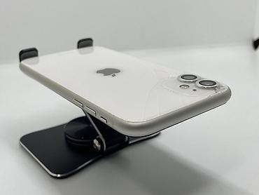 Мобильные телефоны и аксессуары: IPhone 11, Б/у, 64 ГБ, Белый, Чехол, 75 % — 7