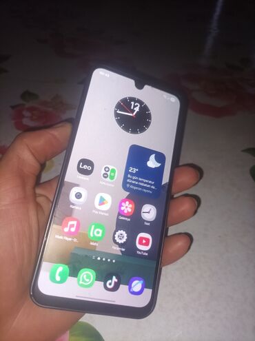 samsunq not 20: Samsung Galaxy A34 5G, 128 GB, rəng - Göy, Sensor, Barmaq izi, Simsiz şarj