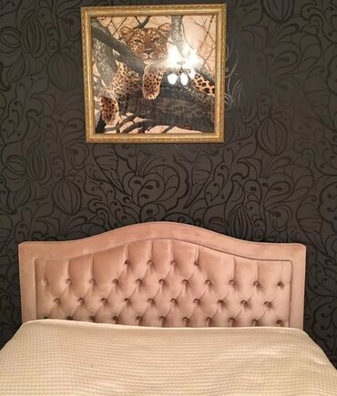 Односпальные кровати: Представлена кровать с мягким изголовьем, выполненная в сером цвете — 8