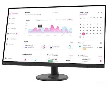notebuk: Monitor "Lenovo D32-40/31.5' Full HD/Ports: DP, HDMI"Monitor Lenovo — 1