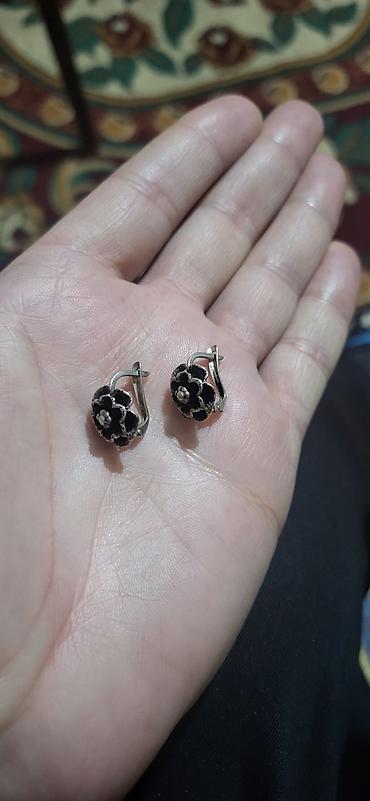 Zərgərlik əşyaları: Sırğa, Swarovski, Gümüş, 925 g, Ünvandan götürmə — 8