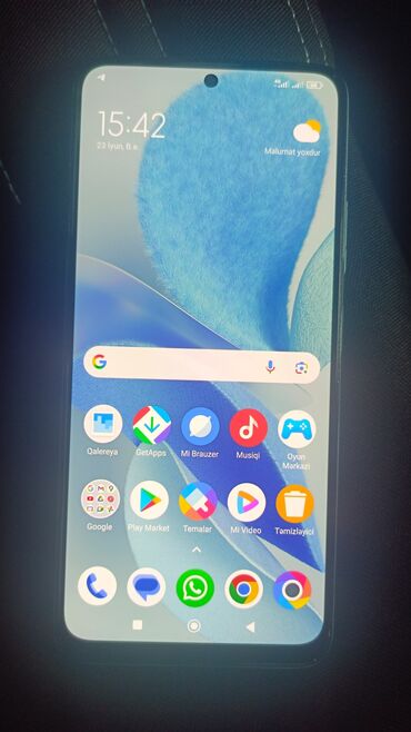 en ucuz notebook: Poco X5 5G, 256 ГБ, цвет - Синий, Сенсорный, Отпечаток пальца, Face ID