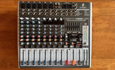 behringer xenyx 1832fx микшер: Концертный, Без усилителя, Разъем: USB, Есть эквалайзер