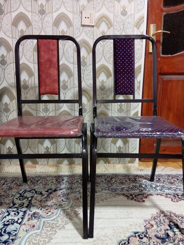 Sifarişlə restoran stulları: Metal, Azərbaycan, Vеlur parça, Pulsuz quraşdırılma, Zəmanətli, Kredit yoxdur — 3