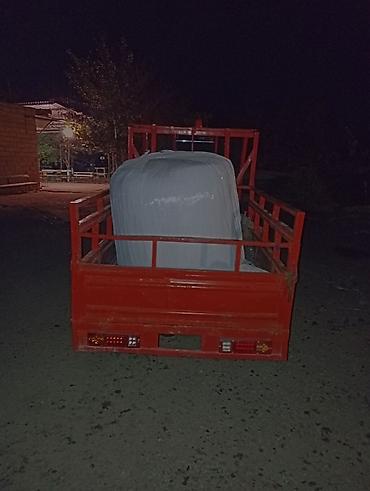 mercedes atego ehtiyat hisseleri: 0506147182 Qırmızı rəngli yük qoşqusu/sahə treyleri - Möhkəm metal — 1