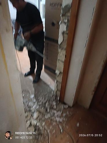 Beton işləri: Beton kəsmə xidməti - Divar, döşəmə və tavanlarda dəqiq və səliqəli — 3