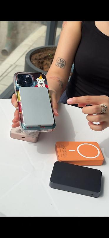 магнитный повербанк: Название: Powerbank Павербанк 0.9 см 5000 mah Категория: Портативные — 3