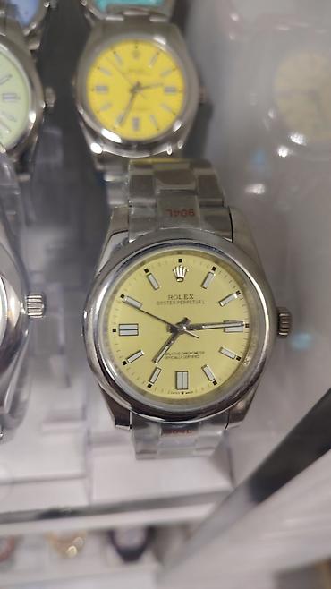 bakida saat: Rolex tərzində paslanmayan poladdan qol saatları kolleksiyası - Model — 1