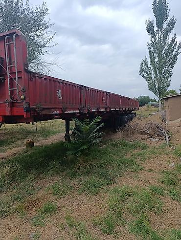 дерево 210: Полуприцеп самасуалный длинномер, красный. - Тип: трехосный — 1