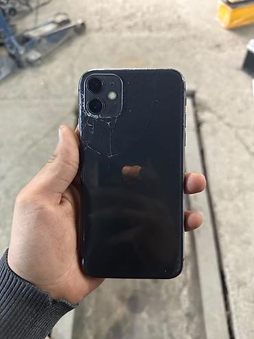 iphone 11 pro adapter: IPhone 11, 64 GB, Qara, Simsiz şarj, Face ID — 4