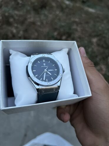 брендовые оригинальные часы: Классикалык сааттар саат, Суу өткөрбөөчү, Асыл нуска, Эркектердики, Жаңы