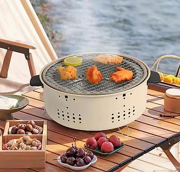 Другая техника для кухни: Гриль угольный Camping Grill — компактный мангал для пикника и дачи — 6