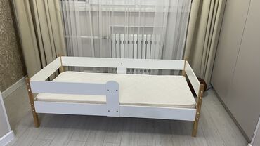 кровать для девочке подростка: Детская односпальная кровать, Б/у, Для девочки, Для мальчика, С бортиком, ДСП, Самовывоз