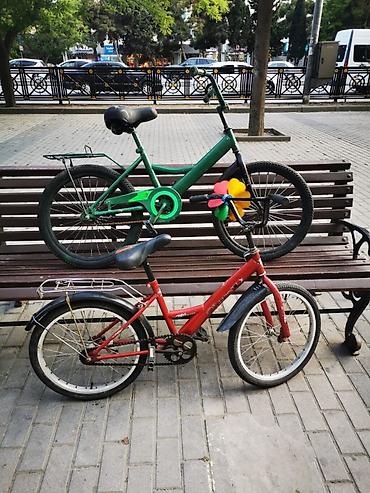 Uşaq velosipedləri: İşlənmiş İki təkərli Uşaq velosipedi 20", sürətlərin sayı: 1, Ünvandan götürmə, Ödənişli çatdırılma, Rayonlara çatdırılma — 7