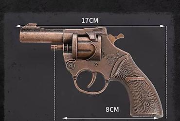 Игрушки: Новый револьвер Ares Smashing Toy Gun Revolver Цельнометаллический — 5