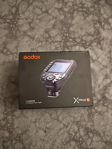 x 5: Məhsul: Godox XPro II C – TTL simsiz flaş tətikləyicisi (Canon üçün) — 1