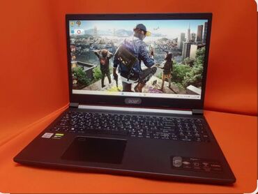 стоимость принтера 3 в 1: Ноутбук, Acer, 16 ГБ ОЭТ, Intel Core i7, 15.6 ", Колдонулган, Жумуш, окуу үчүн, эс тутум SSD