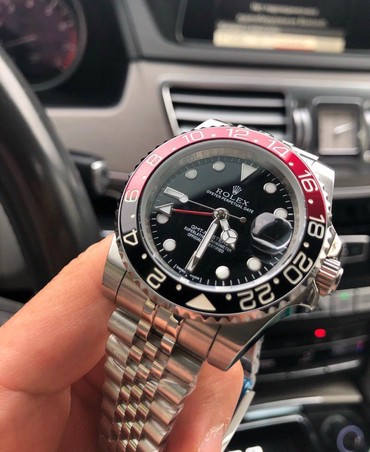 часы с автоподзаводом: Rolex GMT-Master 2 ️Люкс качества ️Сапфировое стекло ️Механика с