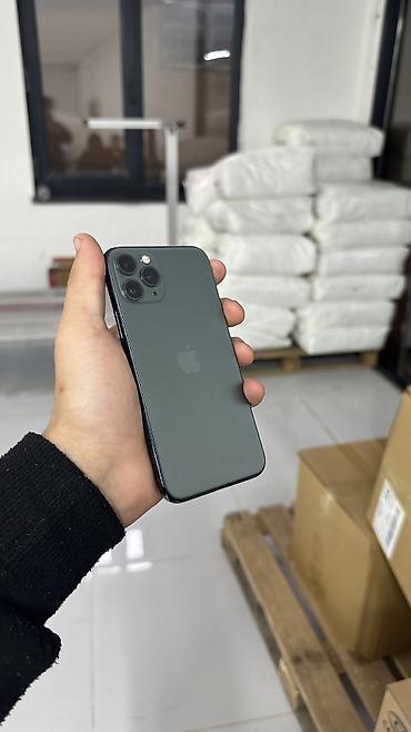 IPhone 11 Pro, 64 GB, Matte Midnight Green, Simsiz şarj