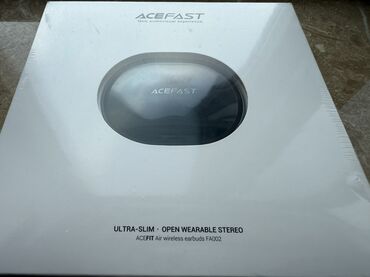 qulaqlar: Yeni Simsiz (Bluetooth) Qulaqcıqlar, Acefast, rəng - Qara
