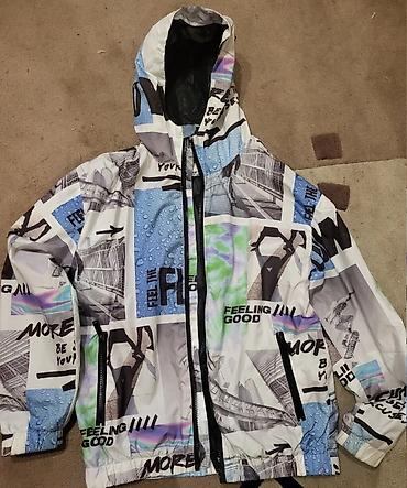 nike tech fleese: Подростковая ветровка с капюшоном, принт «street/скейт» ветровка — 2