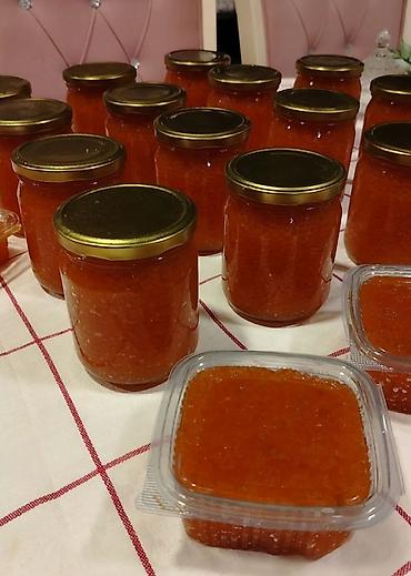 salmon baligi qiyməti: Məhsul: Qırmızı kürü (balıq kürüsü) Təsvir: - Şüşə bankalarda və — 4
