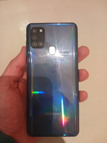 samsung a21s 64 gb qiymeti: Samsung Galaxy A21S, 32 GB, rəng - Mavi, Barmaq izi, Face ID, Sensor