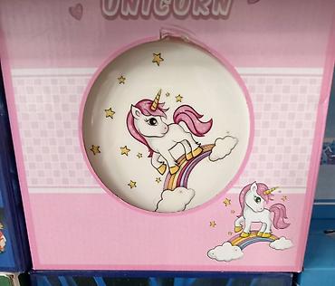 Kompleti posuđa: 😍 Preslatki keramički trodelni setovi za najmlađe 😍 Šolja + tanjirić + — 2