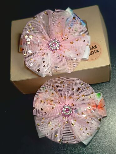 Аксессуары для волос: Бантики, заколки, галстуки броши ручной работы. в единственном — 17
