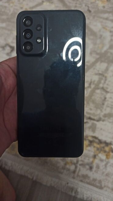 telefonlar samsung: Samsung Galaxy A23, 4 GB, rəng - Boz, Barmaq izi, İki sim kartlı, Face ID
