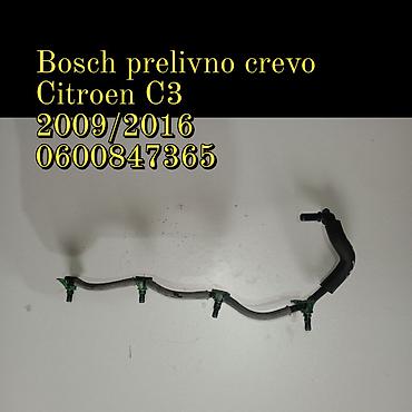 petrolejski proizvod: Bosch prelivno crevo za dizel ubrizgavanje – Citroën C3 (2009–2016) - — 1