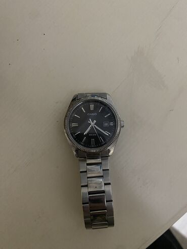 часы секундамер: Классические часы часы, Casio, Япония, Мужские, Б/у