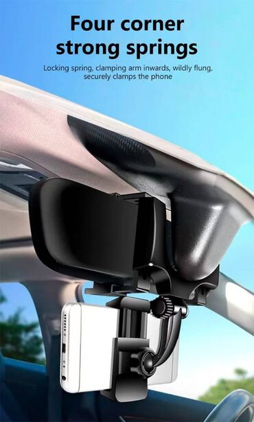 Auto oprema: Nov držač za mobilni telefon u kolima. Montira se na okvir unutrašnjeg — 7