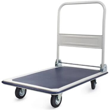 Медицинская мебель: Тележка платформенная 150 кг TOR PH150 (резиновые колёса)
