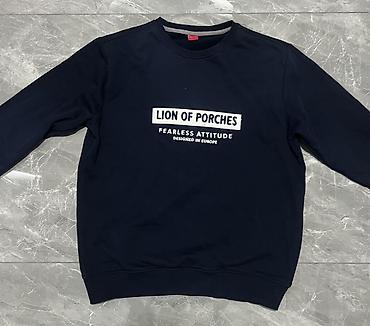 Толстовки: Свитшот оригинальный Lion of Porches - Цвет: темно‑синий (navy) - — 1