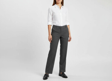 Women's Pants: Spodnie materiałowe damskie, rozmiar S