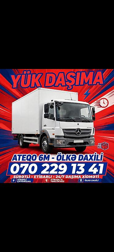 yango catdirilma qosulmaq: Yükdaşıma xidməti – ölkə daxili - Atego 6M yük maşını ilə daşınma - — 1