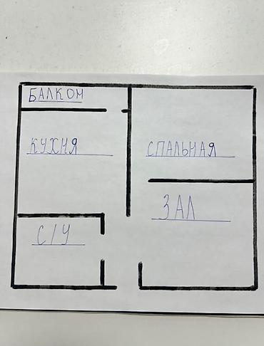 Продажа квартир: 2 комнаты, 43 м², Кок-Жар ж/м Элитка, 4 этаж, Евроремонт — 10