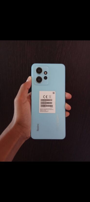 трансформер ноутбук: Redmi, Redmi Note 12, Колдонулган, 128 ГБ, түсү - Көгүлтүр, 2 SIM