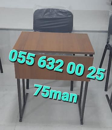 Ofis mebeli: Tədris kursları üçün stol stul dəstinin sexdən birbaşa satışı var — 8