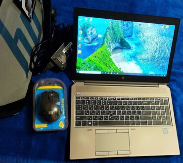 thunderbolt 2: Ноутбук, HP, 16 ГБ ОЗУ, Intel Core i7, 15.6 ", Б/у, Для работы, учебы, память NVMe SSD