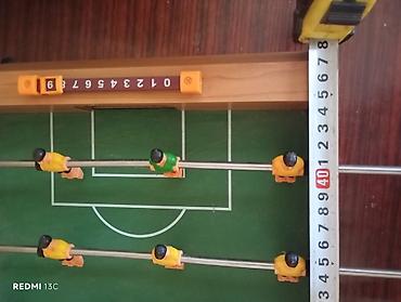 İdman və istirahət: Stolüstü futbol (foosball) oyunu – kompakt masa model - Material — 3