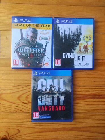 PS4 (Sony Playstation 4): Ödənişdən əvvəl diskləri yoxlamaq üçün vaxt verə bilərəm. PS4 Witcher