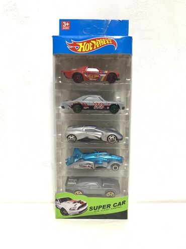 емо робот: Набор машинок Hot Wheels “Super Car” (5 шт.) - Литые металлические lalafo.kg да емо робот: Набор машинок Hot Wheels “Super Car” (5 шт.) - Литые металлические