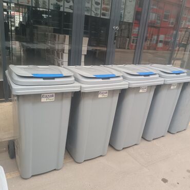 Tullantı qabları: Elektron qaimə var, Çek verilir Avropa standartlarına uyğun "Razak" — 11