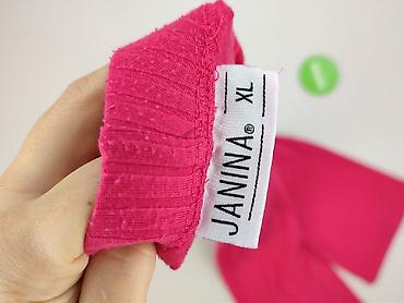 lima collection: Różowe spodnie damskie JANINA, rozmiar XL - Krój: proste nogawki — 4