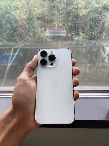 aifon 11pro: IPhone 13 Pro, Б/у, 256 ГБ, Белый, Защитное стекло, Кабель, 74 % — 1