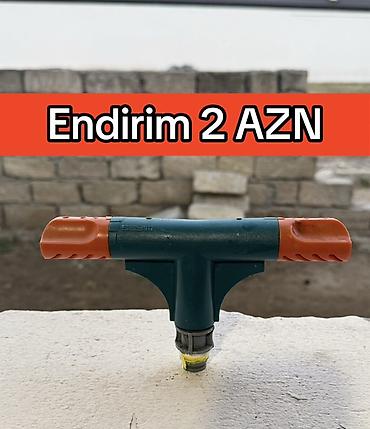 damci suvarma: Bağ suvarma başlığı (sprey ucluq) - Bağ və həyət üçün şlanqa qoşulan — 1