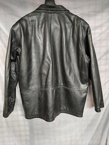 kaputi sa kapuljačom: Muška kožna jakna GIORGIO PRESTIGE (Prirodna koža) - Veći broj (L/XL) — 4