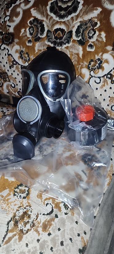 Строительный инвентарь: Противогаз гражданский комплект ДП-3 (маска размер 2) Состав: - — 1